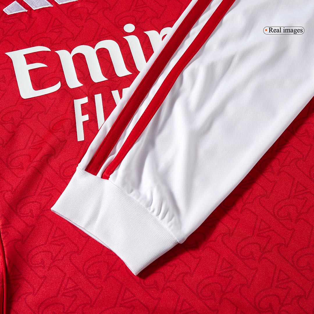 Men's Arsenal 2025/26 Home Long Sleeve Soccer Jersey product view 4