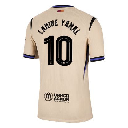 LAMINE YAMAL #10 Men's Barcelona UCL 2025/26 Player Version Away Soccer Jersey - Slim Fit product view 14