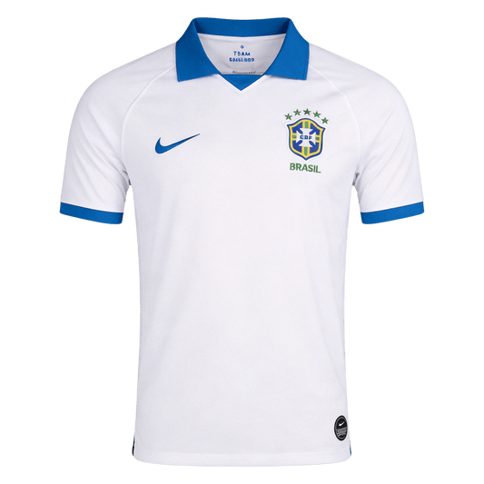 Retro Men's Brazil 2019 Away Soccer Jersey product view 1