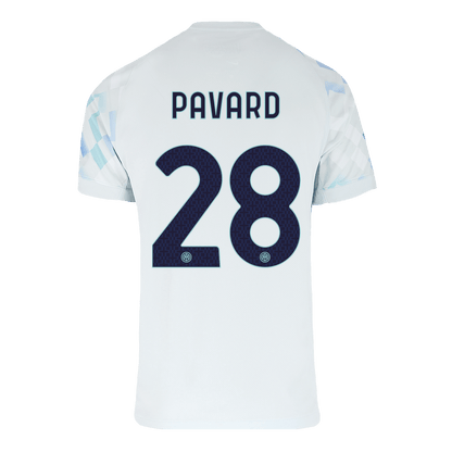 PAVARD #28 Men's Inter Milan 2025/26 Away Soccer Jersey product view 10