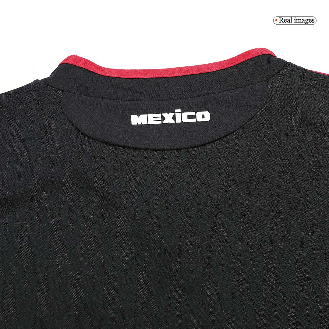 Retro Men's Mexico 2010 Away Soccer Jersey product view 2
