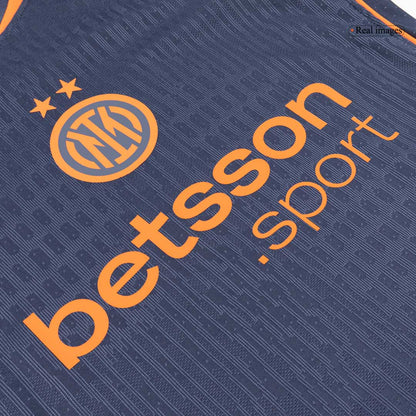 Men's Inter Milan 2025/26 Player Version Third Away Soccer Jersey - Slim Fit