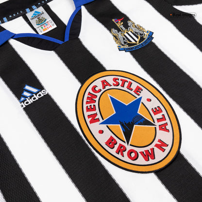 Retro Men's Newcastle United 1999/00 Home Soccer Jersey product view 5