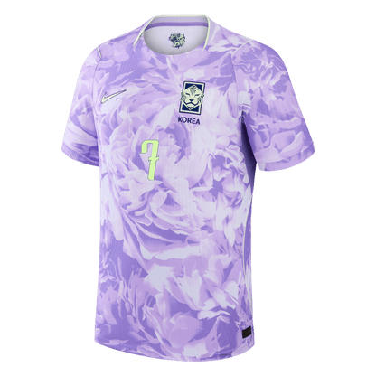 HEUNGMIN #7 Men's South Korea World Cup 2026 Player Version Away Soccer Jersey - Slim Fit product view 8