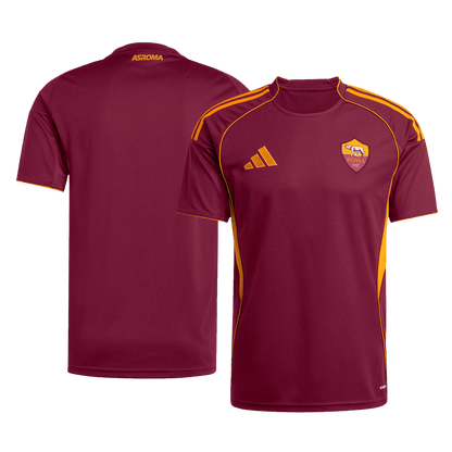 Men's Roma 2025/26 Home Soccer Jersey Kit