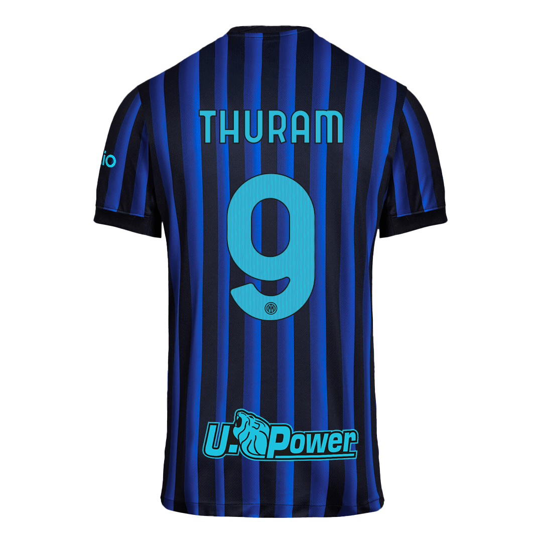 THURAM #9 Men's Inter Milan 2025/26 Home Soccer Jersey product view 11