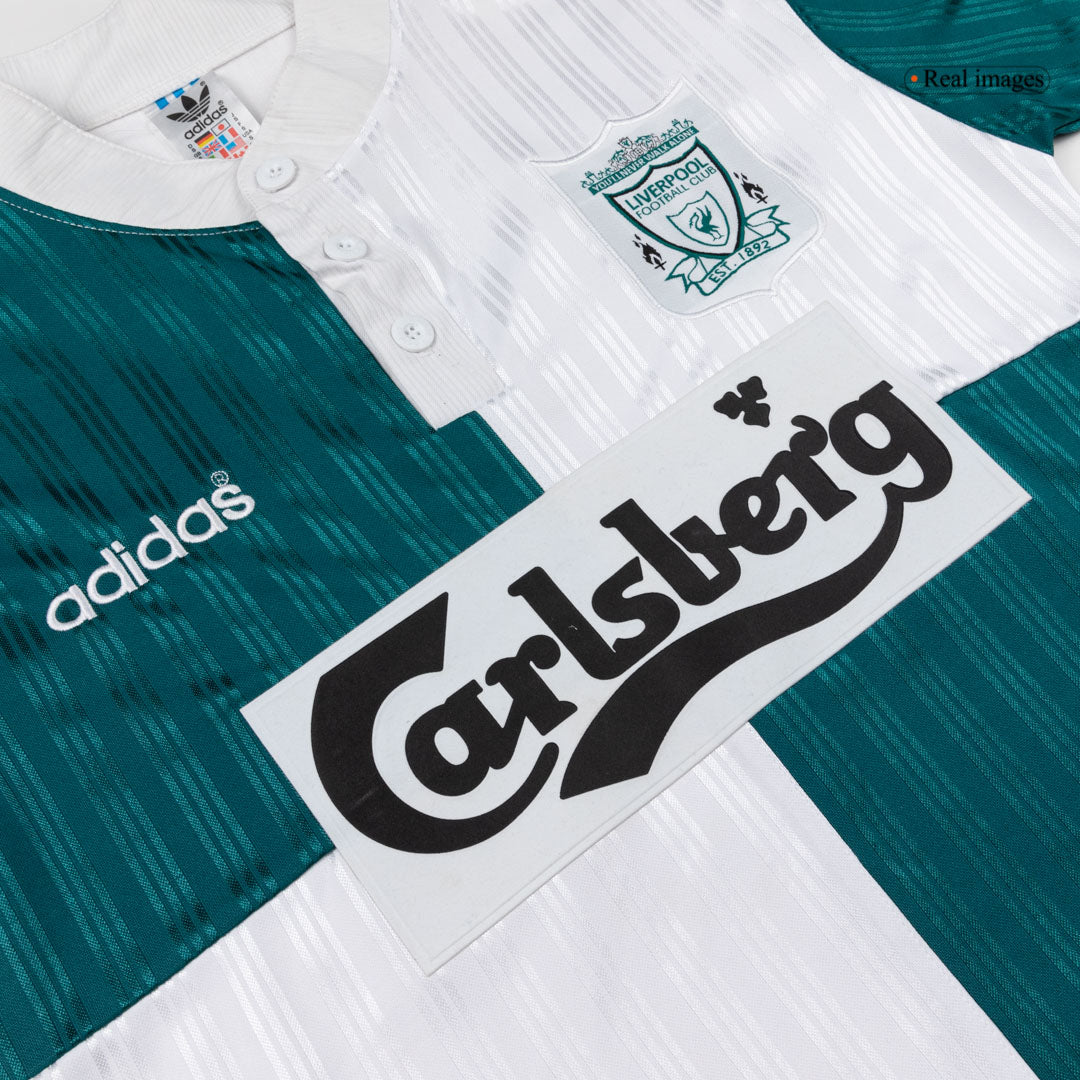 Retro Men's Liverpool 1995/96 Away Soccer Jersey product view 4