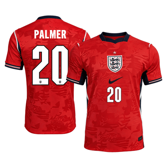 PALMER #20 Men's England World Cup 2026 Player Version Away Soccer Jersey - Slim Fit product view 1