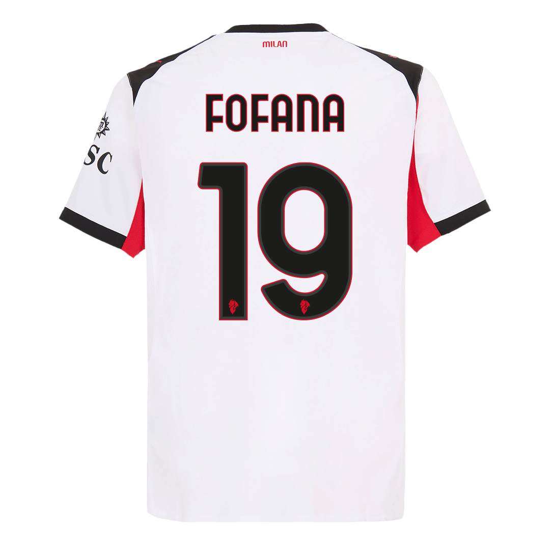 FOFANA #19 Men's AC Milan 2025/26 Player Version Away Soccer Jersey - Slim Fit product view 12