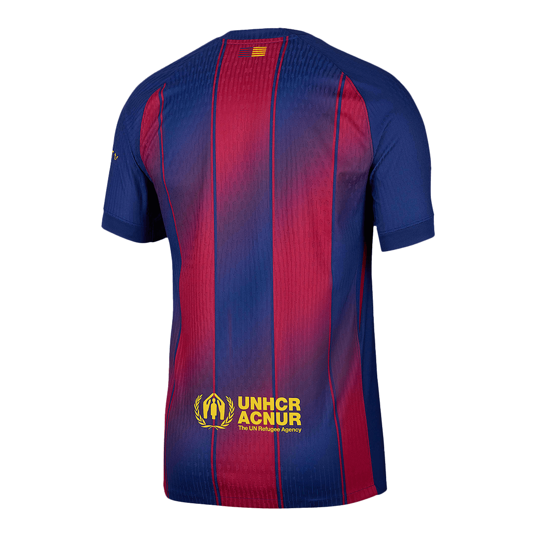 Men's Barcelona 2025/26 Player Version Home Soccer Jersey - Slim Fit product view 3