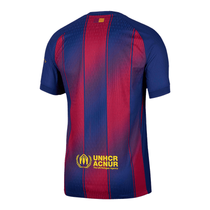 Men's Barcelona 2025/26 Player Version Home Soccer Jersey - Slim Fit product view 3