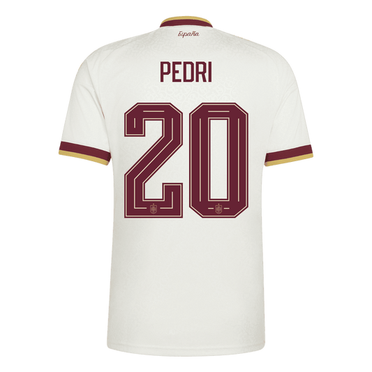 PEDRI #20 Men's Spain World Cup 2026 Champion Edition Away Soccer Jersey product view 2