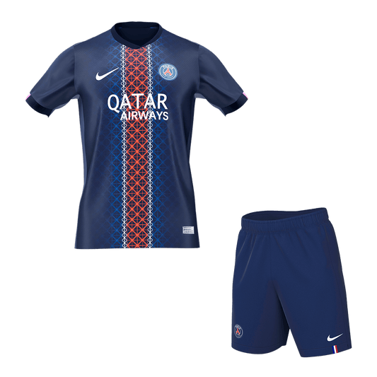 Men's PSG 2025/26 Home Soccer Jersey Kit [PREMIUM]