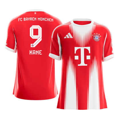 KANE #9 Men's Bayern Munich 2025/26 Home Soccer Jersey Premium product view 1