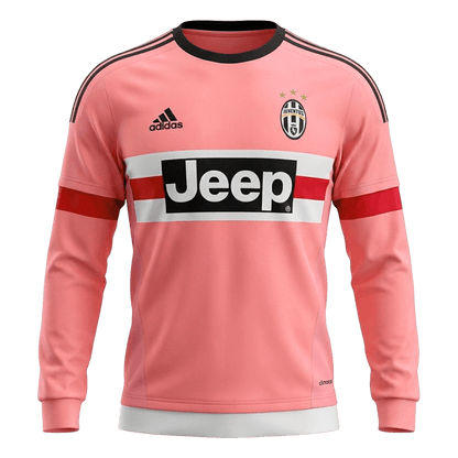 Retro Men's Juventus 2015/16 Away Long Sleeve Soccer Jersey product view 1