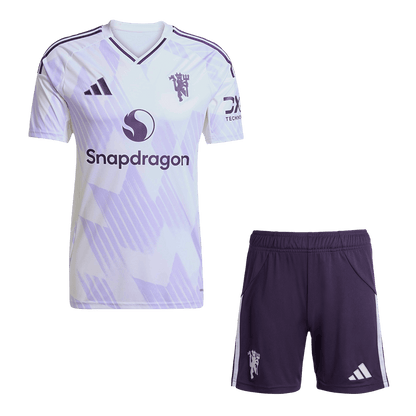 Men's Manchester United 2025/26 Away Soccer Jersey Kit