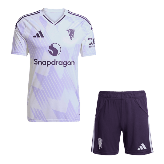 Men's Manchester United 2025/26 Away Soccer Jersey Kit