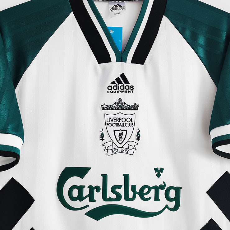 Retro Men's Liverpool 1993/95 Away Soccer Jersey product view 8