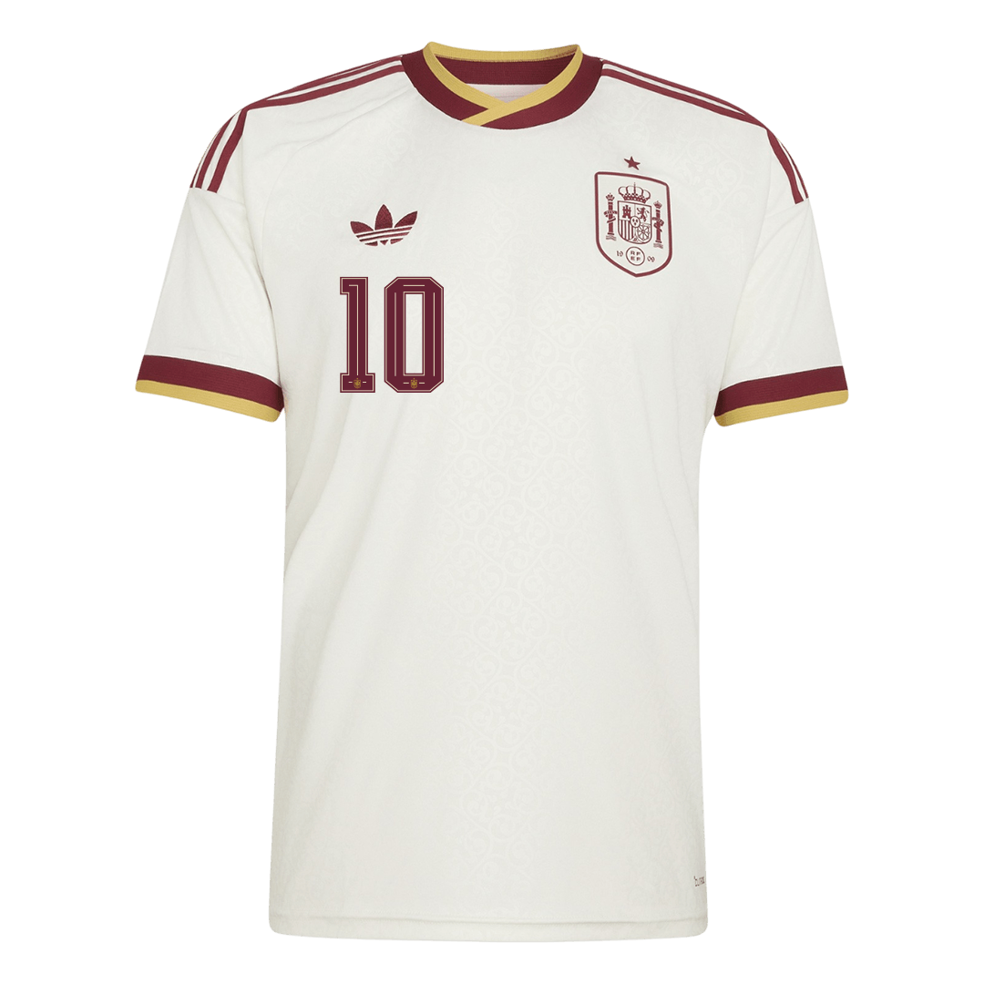 OLMO #10 Men's Spain World Cup 2026 Away Soccer Jersey product view 3