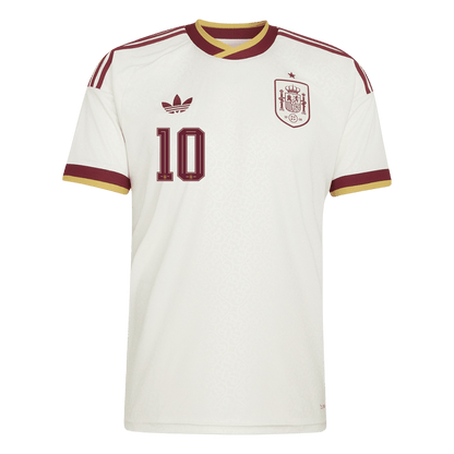 OLMO #10 Men's Spain World Cup 2026 Away Soccer Jersey product view 3