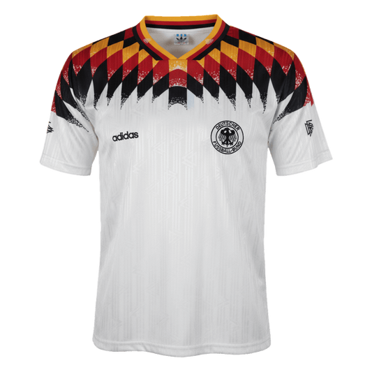 Retro Men's Germany 1994 Home Soccer Jersey product view 1
