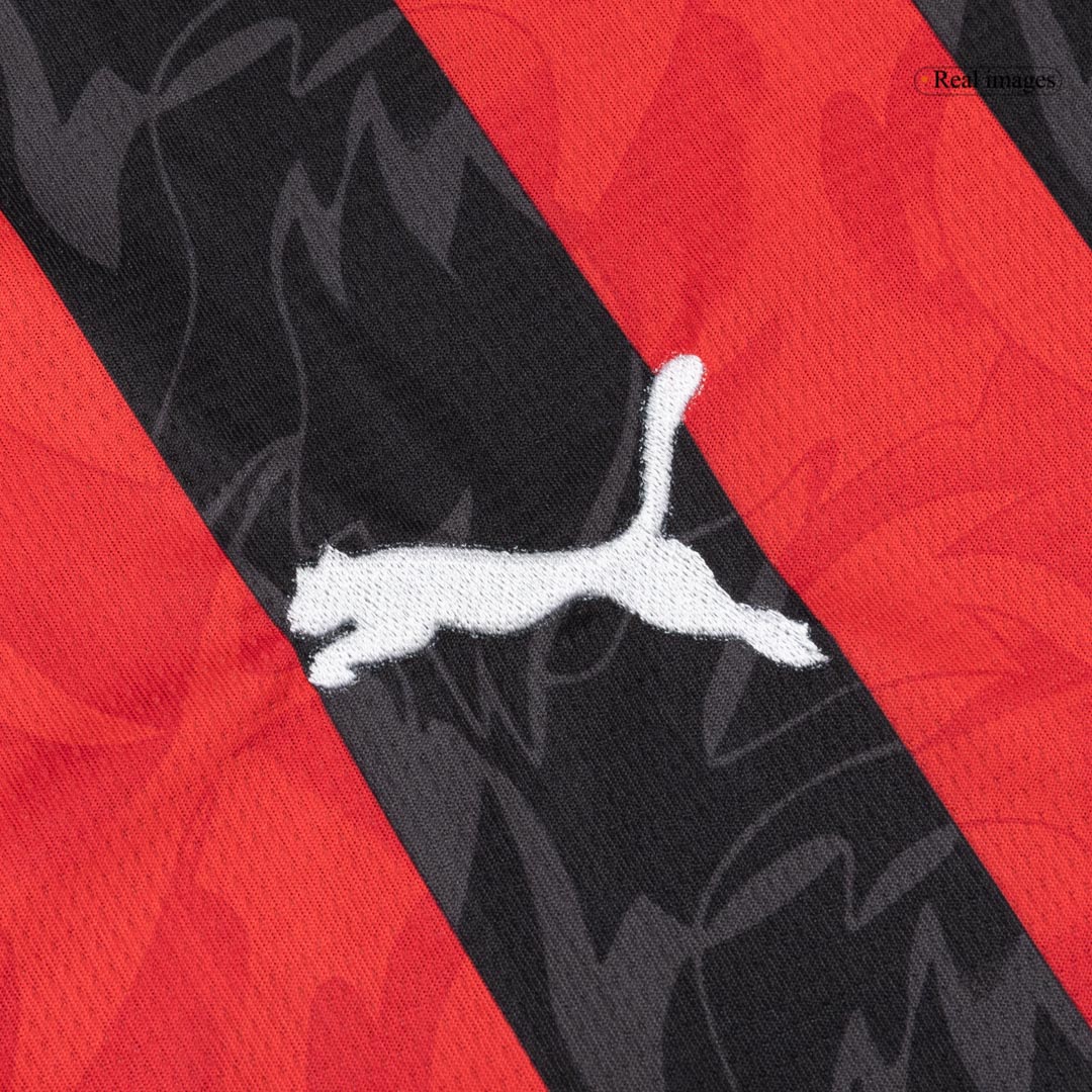 Men's AC Milan 2025/26 Home Long Sleeve Soccer Jersey product view 8