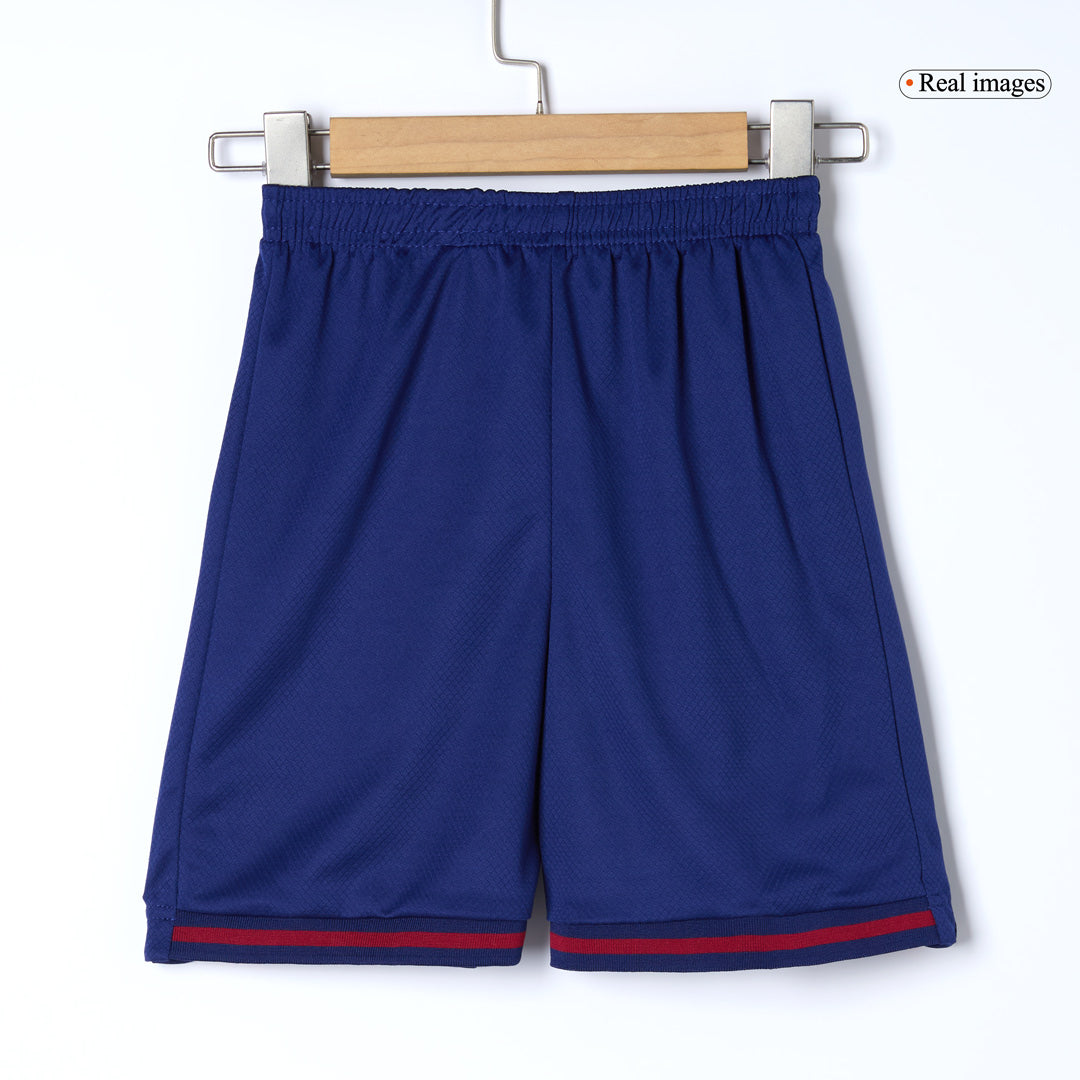 Kid's Barcelona 2025/26 Home Soccer Jersey Kit [PREMIUM]
