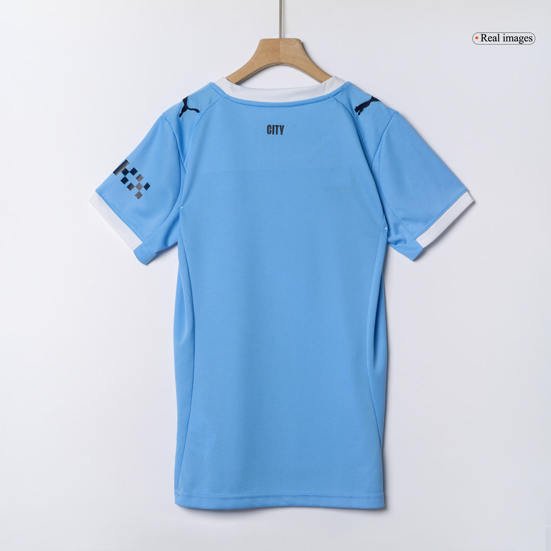 Women's Manchester City 2025/26 Home Soccer Jersey product view 10
