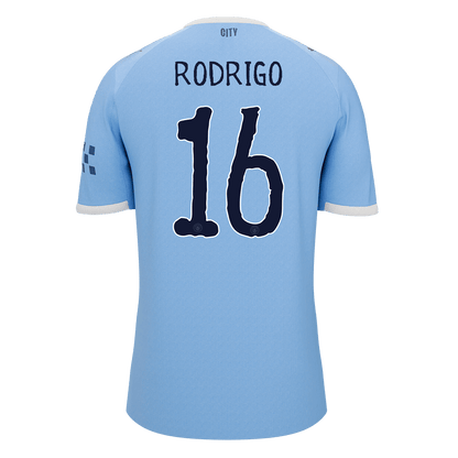 RODRIGO #16 Men's Manchester City World Cup 2025/26 Home Soccer Jersey Premium product view 10