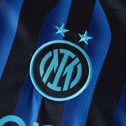 Kid's Inter Milan 2025/26 Home Soccer Jersey Full Kit