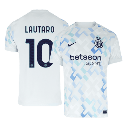LAUTARO #10 Men's Inter Milan 2025/26 Away Soccer Jersey product view 1