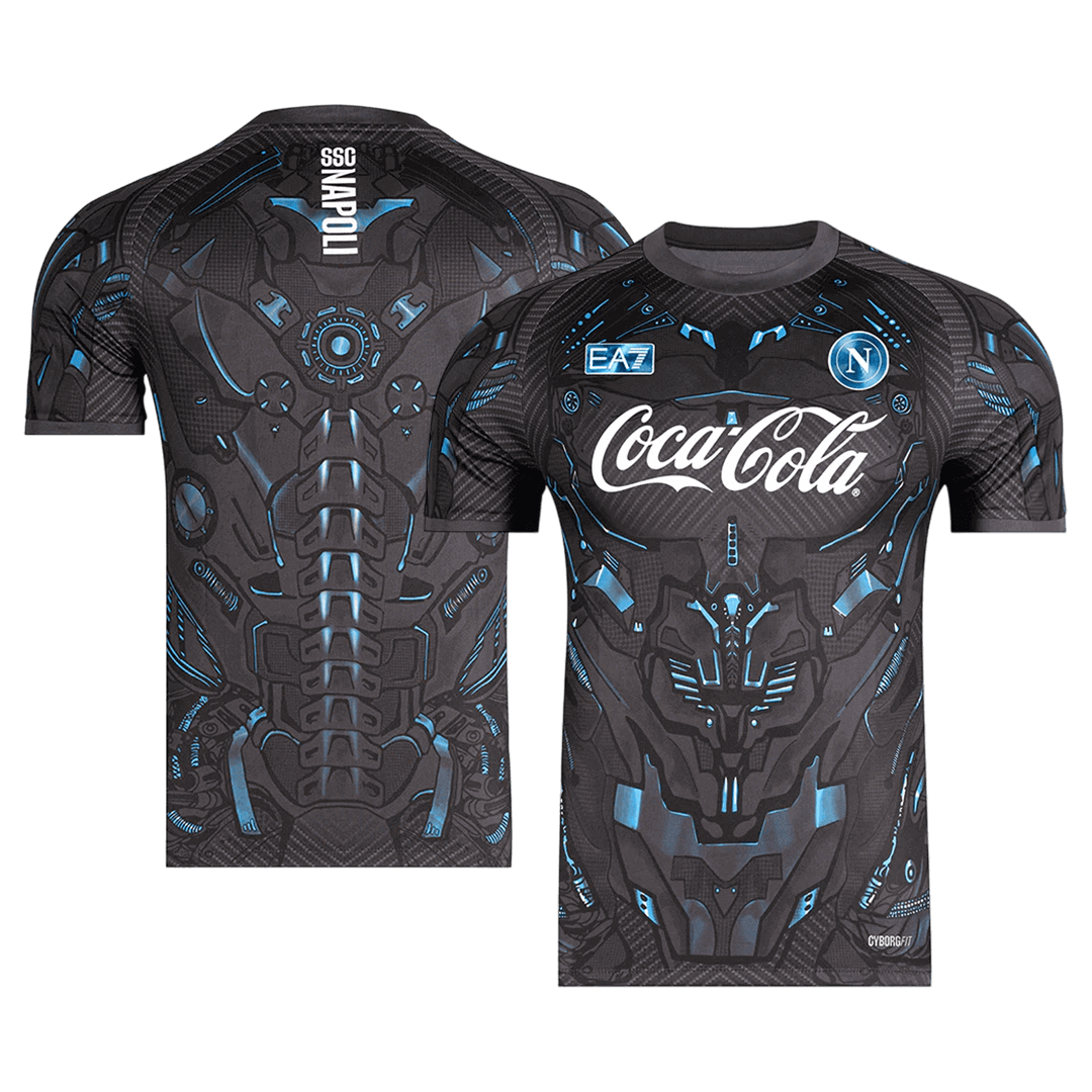 Men's Napoli 2025/26 Pre-Match Soccer Jersey product view 9