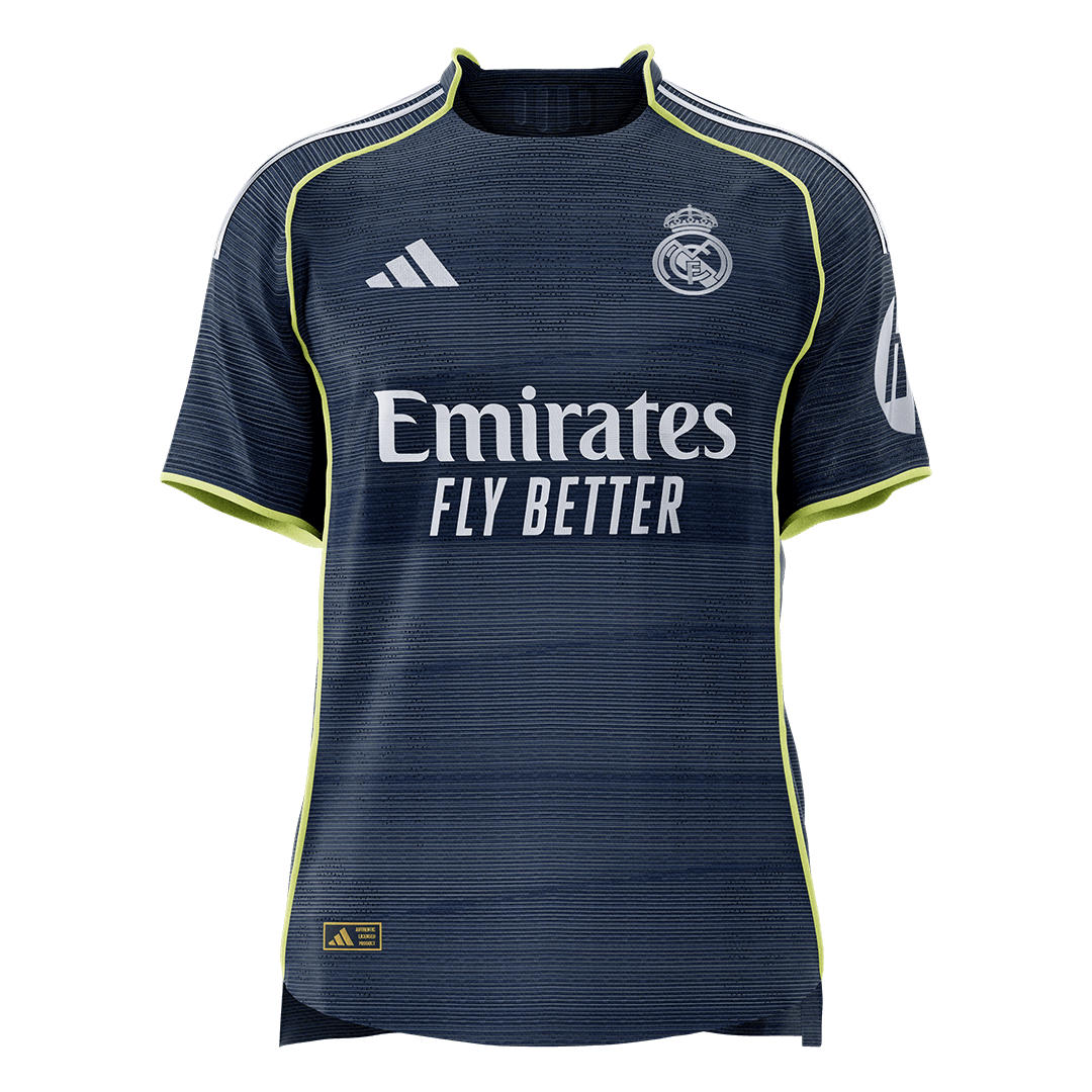 Men's Real Madrid 2025/26 Player Version Away Soccer Jersey - Slim Fit Premium product view 1