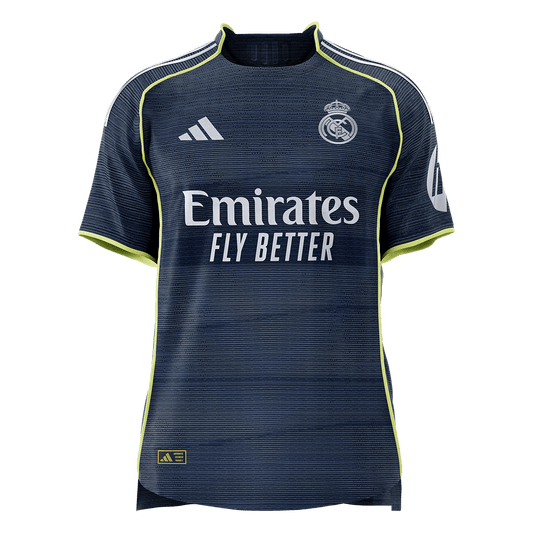 Men's Real Madrid 2025/26 Player Version Away Soccer Jersey - Slim Fit Premium product view 1