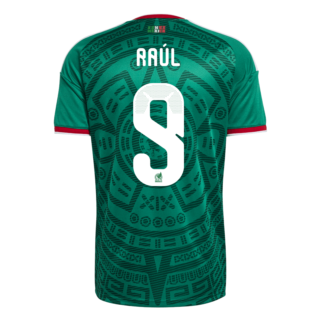Raúl #9 Men's Mexico World Cup 2026 Home Soccer Jersey Premium product view 8