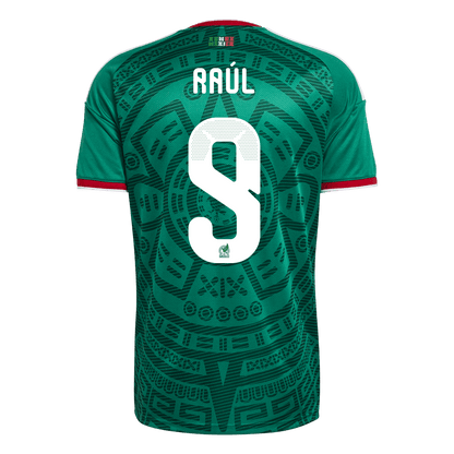 Raúl #9 Men's Mexico World Cup 2026 Home Soccer Jersey Premium product view 8