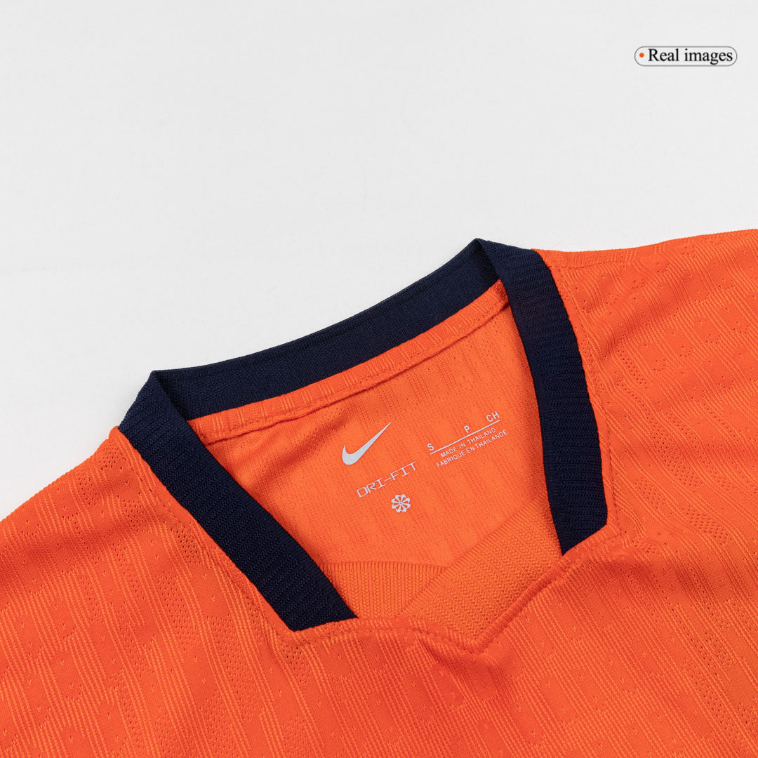 VIRGIL #4 Men's Netherlands World Cup 2026 Player Version Home Soccer Jersey - Slim Fit product view 8