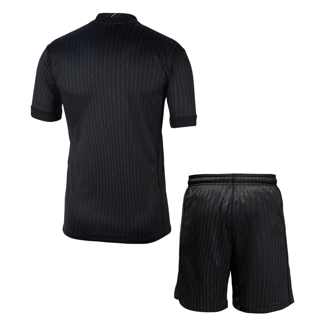 Men's PSG 2025/26 Fourth Away Soccer Jersey Kit