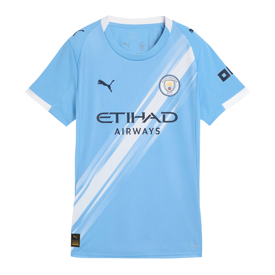 Women's Manchester City 2025/26 Home Soccer Jersey product view 1