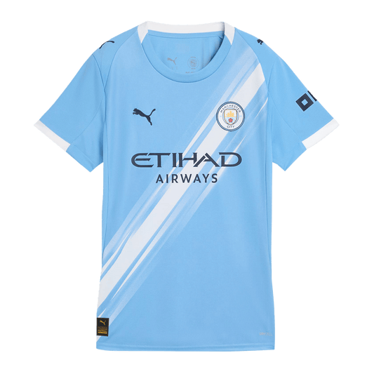 Women's Manchester City 2025/26 Home Soccer Jersey product view 1