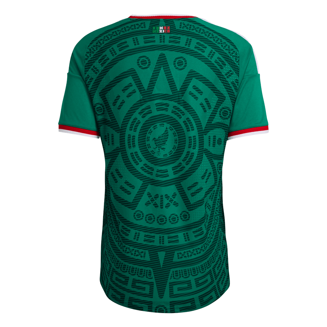 Men's Mexico World Cup 2026 Player Version Home Soccer Jersey - Slim Fit product view 10