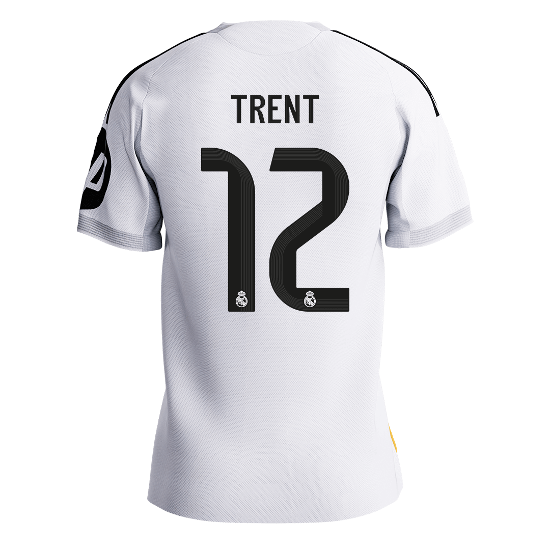 TRENT #12 Men's Real Madrid 2025/26 Player Version Home Soccer Jersey - Slim Fit Premium product view 9