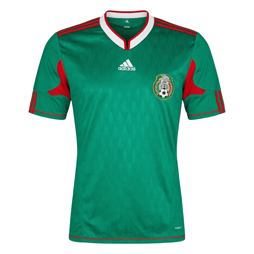 Retro Men's Mexico World Cup 2010 Home Soccer Jersey product view 1