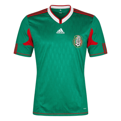 Retro Men's Mexico World Cup 2010 Home Soccer Jersey product view 1