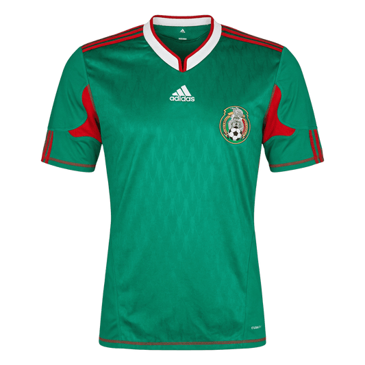 Retro Men's Mexico World Cup 2010 Home Soccer Jersey product view 1
