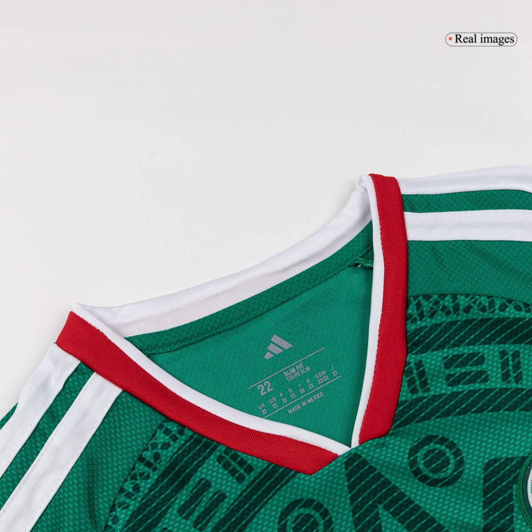 Kid's Mexico 2026 Home Soccer Jersey Full Kit [PREMIUM]