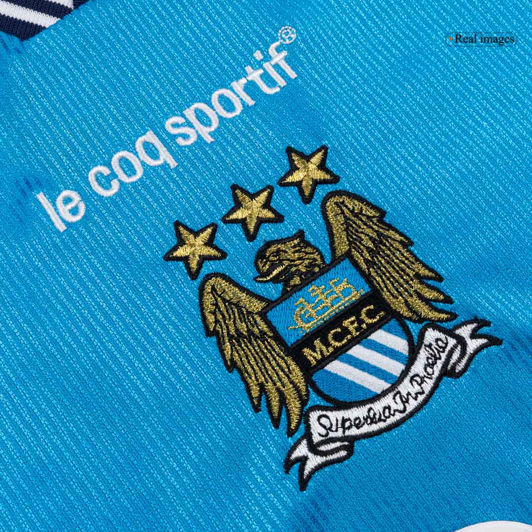 Retro Men's Manchester City 1999/01 Home Soccer Jersey product view 4