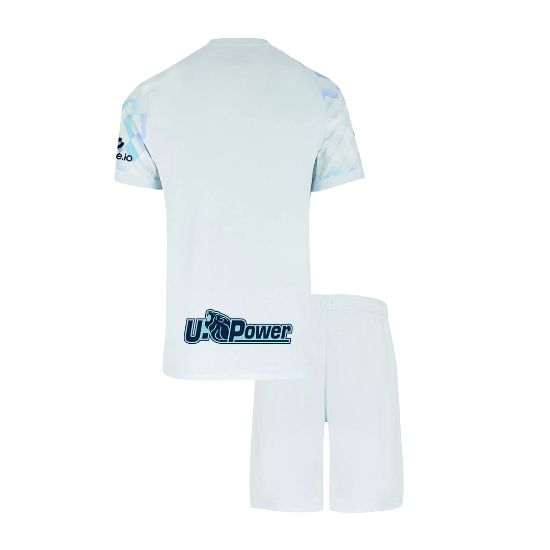 Kid's Inter Milan 2025/26 Away Soccer Jersey Kit