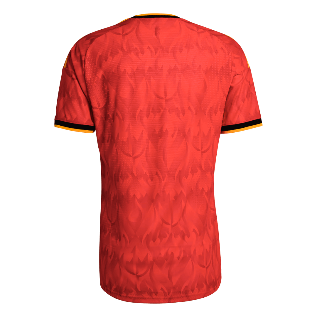 Men's Belgium World Cup 2026 Player Version Home Soccer Jersey - Slim Fit product view 9