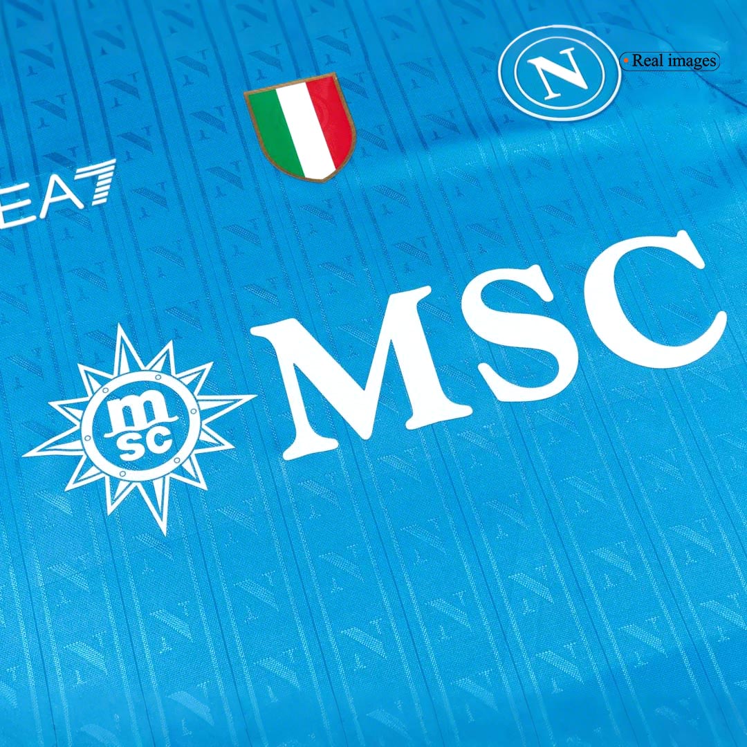 Men's Napoli 2025/26 Player Version Home Soccer Jersey - Slim Fit product view 6